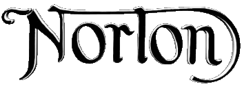 1921-1921 Logo Norton MOTOCICLETAS Transporte 