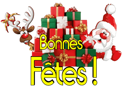 Serie 13 Bonnes Fêtes (Noël) Französisch Nachrichten 
