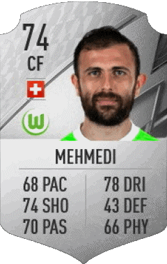 Admir Mehmedi Switzerland F I F A - Card Players Video Games Multi Media 