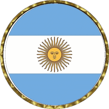 Rotondo - Anelli Argentina America Bandiere 