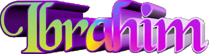 Ibrahim I MANN - Maghreb Muslim Vorname 