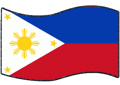 Rectangle Philippines Asia Flags 