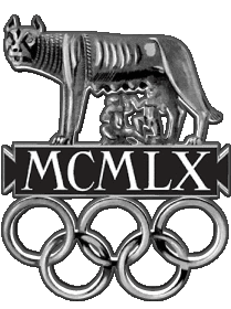 1960-1960 Logo Storia Olimpiadi Sportivo 