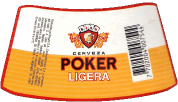 Poker Colombia Beers Drinks 