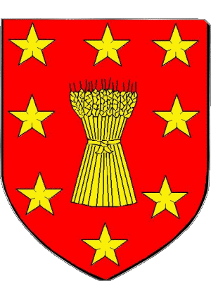 Blazon-Blazon VOUZIERS 08 Departments - Cities France Flags 