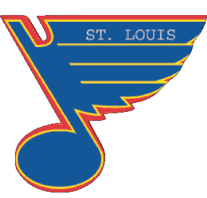 1987-1987 St Louis Blues U.S.A - N H L Eishockey Sport 