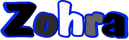 Zohra Z FEMENINO - Magreb Musulmán Nombre 