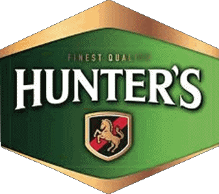 Logo-Logo Hunter's Indien Bier Getränke 