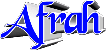 Afrah A FEMININE - Maghreb Muslim First Names 