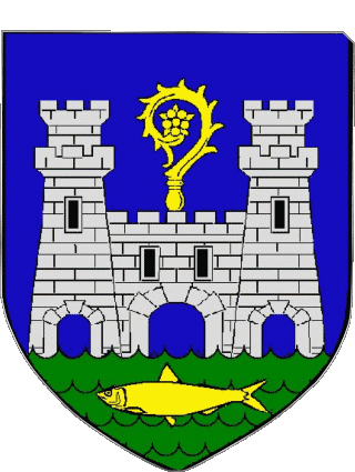 Wappen-Wappen LA CIOTAT 13 Abteilungen - Städte Frankreich Fahnen 