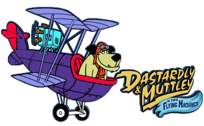 Logo Dastardly e Muttley e le macchine volanti Cartoni animati TV Film Multimedia 