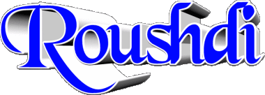 Roushdi R MASCULINO - Magreb Musulmán Nombre 