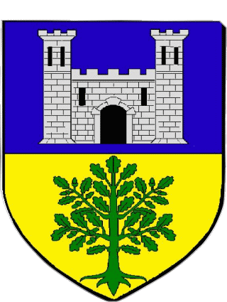 Blasone-Blasone ROMAINVILLE 93 Dipartimenti - Città Francia Bandiere 