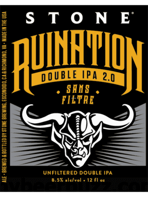 Ruination double ipa 2.0-Ruination double ipa 2.0 Stone Brewing co USA Cervezas Bebidas 