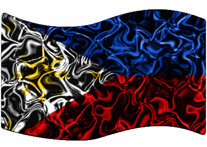 Rectángulo Filipinas Asia Banderas 