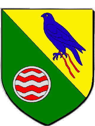 Blazon-Blazon FONTAINE 38 Departments - Cities France Flags 