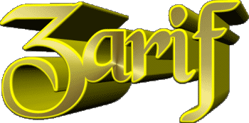 Zarif Z MASCHIO - Maghreb Musulmano Nome 