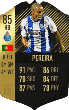 Ricardo Barbosa Pereira Portugal F I F A - Joueurs Cartes Jeux Vidéo Multi Média 