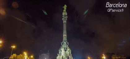 Espagne - Barcelone Luoghi - TimeLapse Umorismo -  Fun 