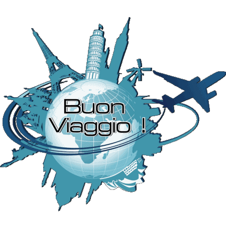 03 Sfondo trasparente Buon Viaggio Italiano Messagi 