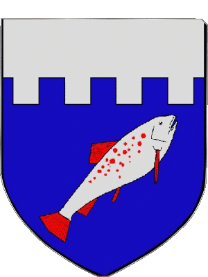 Blazon-Blazon L ARGENTIERE LA BESSEE 05 Departments - Cities France Flags 