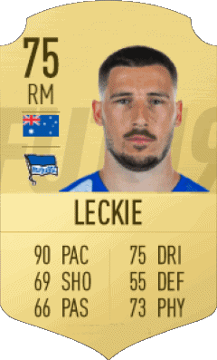 Mathew Leckie Australia F I F A - Giocatori carte Videogiochi Multimedia 