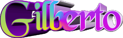 Gilberto G MASCULINE - Italy First Names 