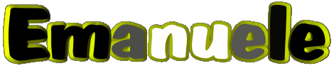 Emanuele E WEIBLICH - Italien Vorname 