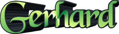 Gerhard G Mann - Deutschland Vorname 