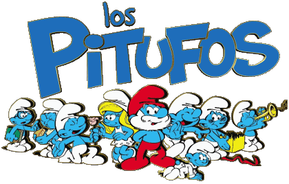 Los Pitufos Comic Strip Multi Media 