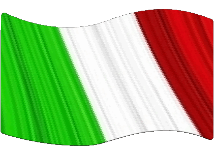 Rectangle National Italie Europe Drapeaux 