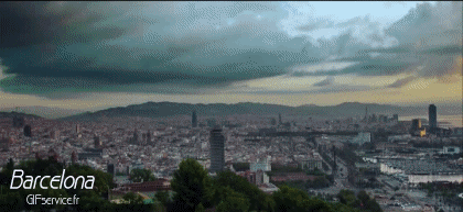 Espagne - Barcelone Lieux -  TimeLapse Humour - Fun 