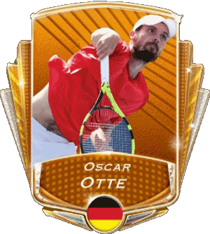 Oscar Otte Alemania Tenis - Jugadores Deportes 
