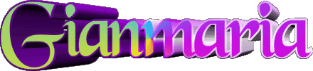 Gianmaria G FEMININ - Italie Prénoms 
