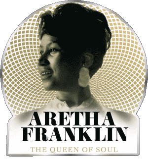 Logo Aretha Franklin Funk & Disco Musica Multimedia 