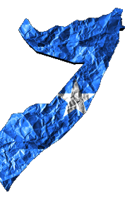 Map Somalia Africa Flags 
