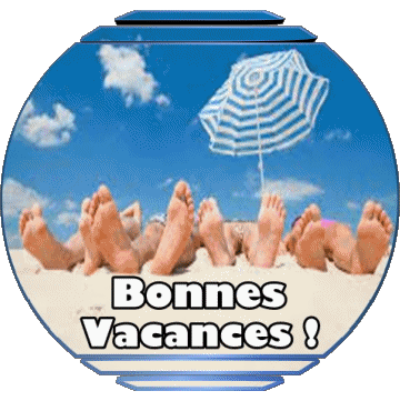 02 Fondo transparente Bonnes Vacances Francés Mensajes 
