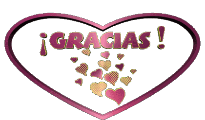 Heart Gracias Spanish Messages 
