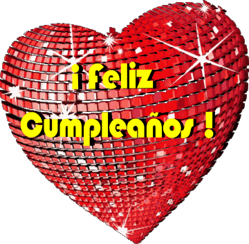 002 Corazón Feliz Cumpleaños Spanish Messages 