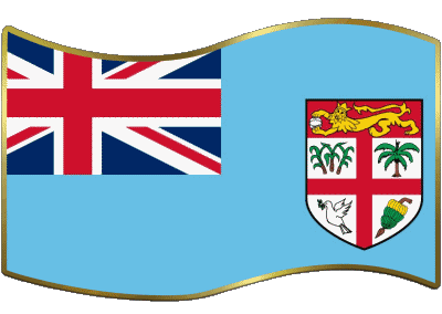 Rectangle Fiji Oceania Flags 