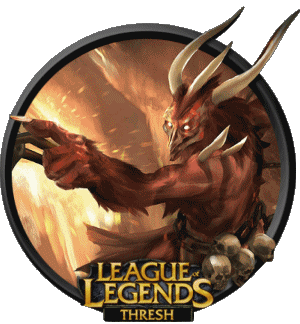 Tresh-Tresh Symbole - Zeichen 2 League of Legends Videospiele Multimedia 