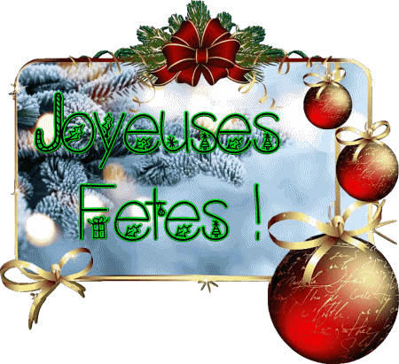 Serie 15 Joyeuses Fêtes (Noël) Français Messages 