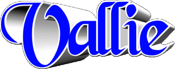 Vallie V WEIBLICH  - UK - USA - IRL - AUS - NZ Vorname 