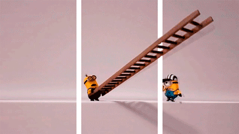 Minions, Moi moche et méchant, Despicable Me-Minions, Moi moche et méchant, Despicable Me 3D - Lines - Bands 3d Effects Humor -  Fun 