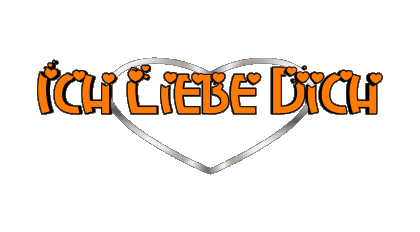 Corazón Ich Liebe Dich Alemán Mensajes 