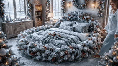 “ In bed ! ” (Christmas) A.I Mix Humor -  Fun 