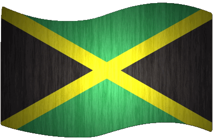 Rectangle Jamaica America Flags 