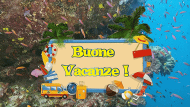 005 Animated Background Buone Vacanze Italian Messages 