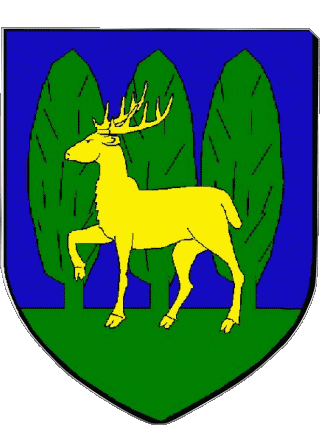 Blasón-Blasón GUERET 23 Departamentos - Ciudades Francia Banderas 