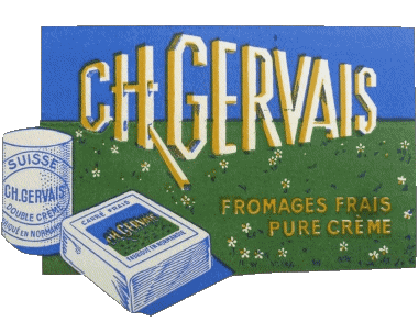 Carré Frais (Gervais) Frankreich Käse Essen 